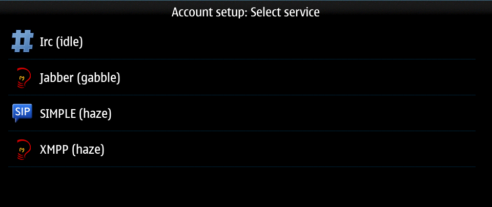 Account Setup service