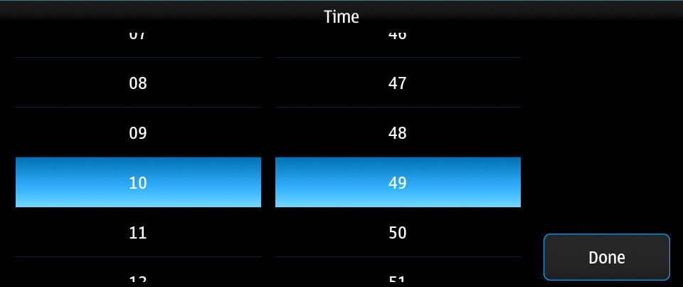 Adjust time