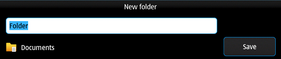 App manager log export folder new