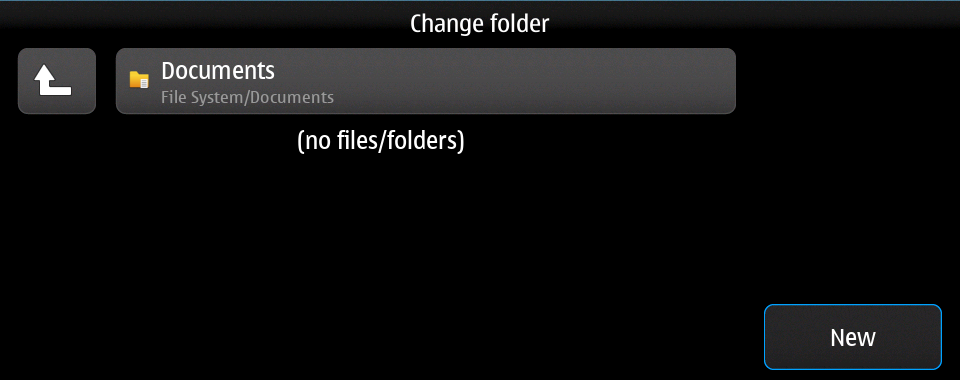 App manager log export folder