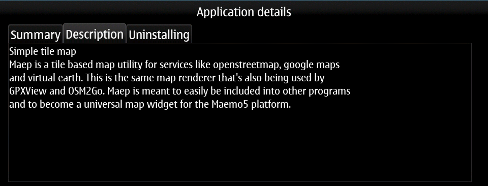 App manager uninstall description