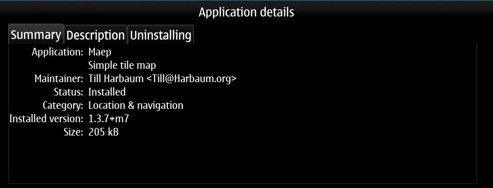 App manager uninstall summary