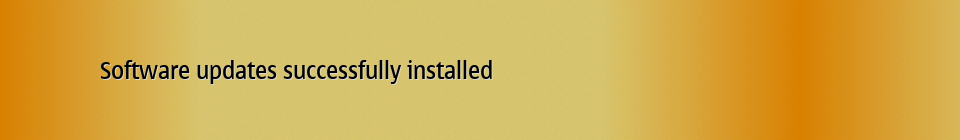 App manager update success