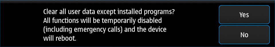 Clear device