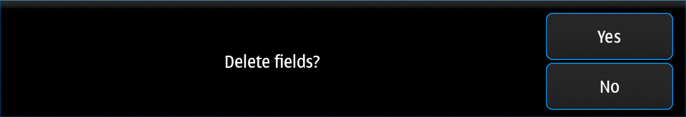 Contact delete fields confirm