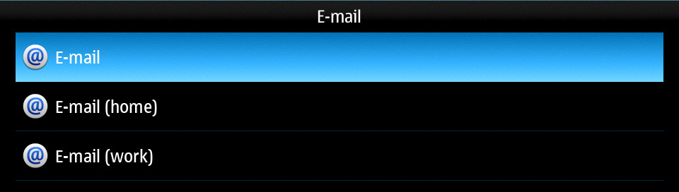 Contact e-mail