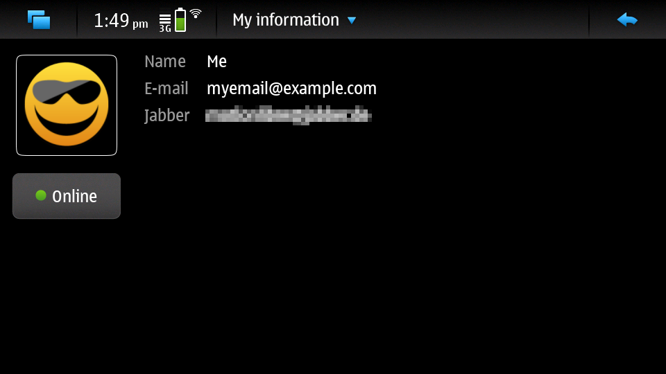 Contact my information