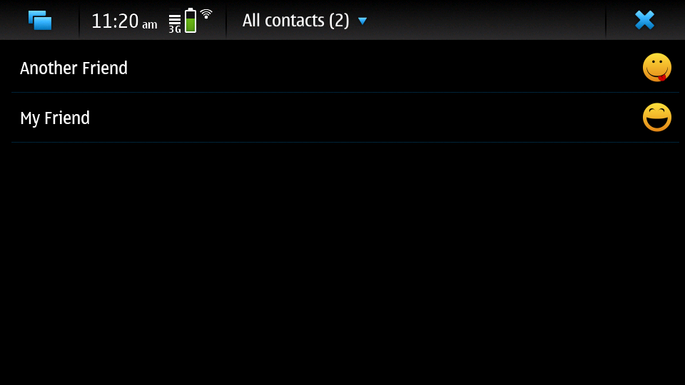 Contacts main