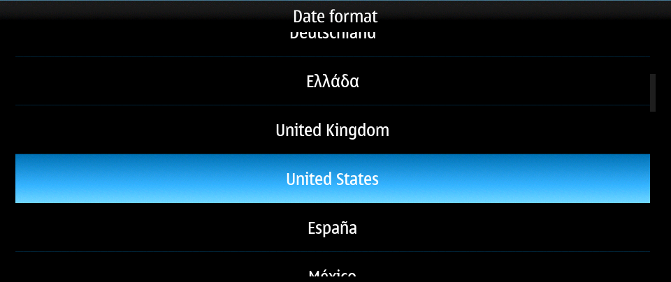 Date format