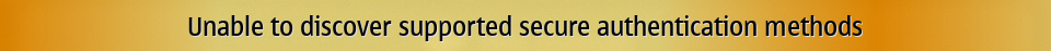 Email account POP secure auth err