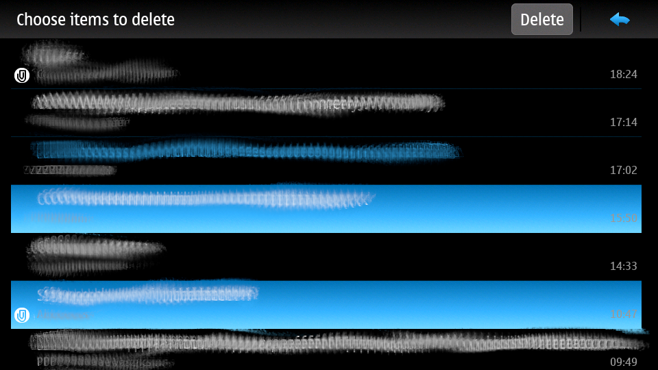 Email delete messages