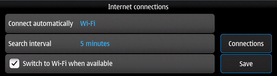 Internet connections main