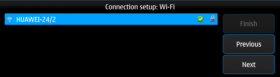 Internet connections Wi-Fi available