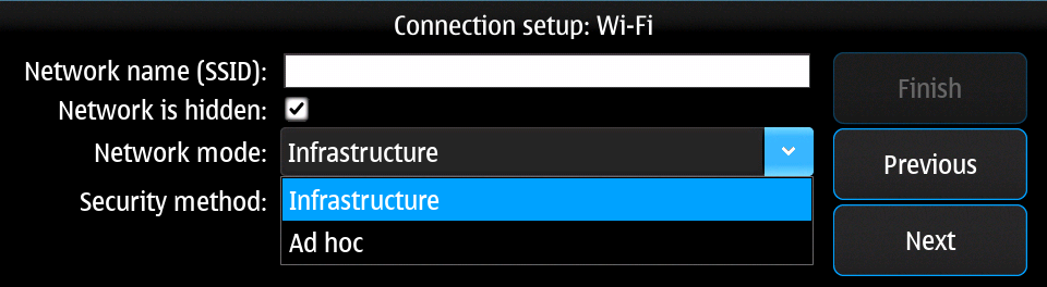 Internet connections Wi-Fi manual 2