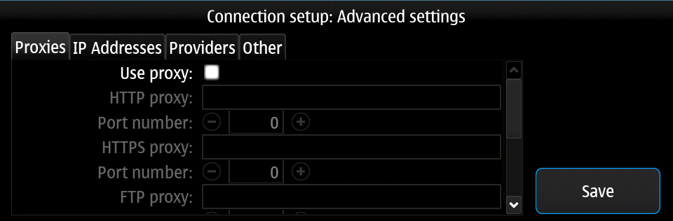 Internet connections Wi-Fi settings 1
