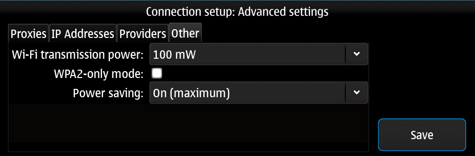 Internet connections Wi-Fi settings 6