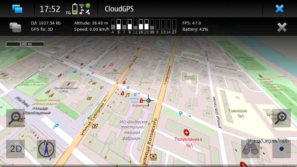 CloudGPS 3D