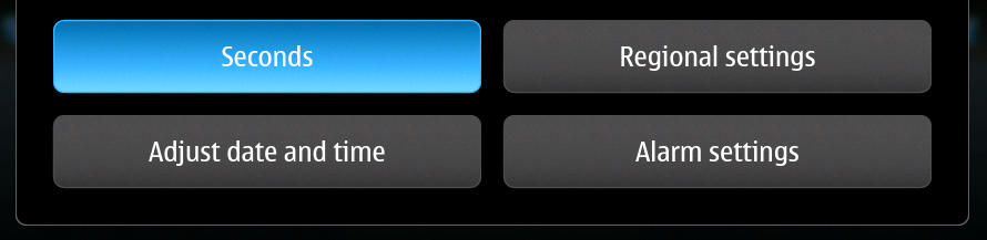 Seconds button